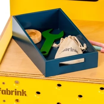 Oficina Infantil de Madeira Amarela Fabrink